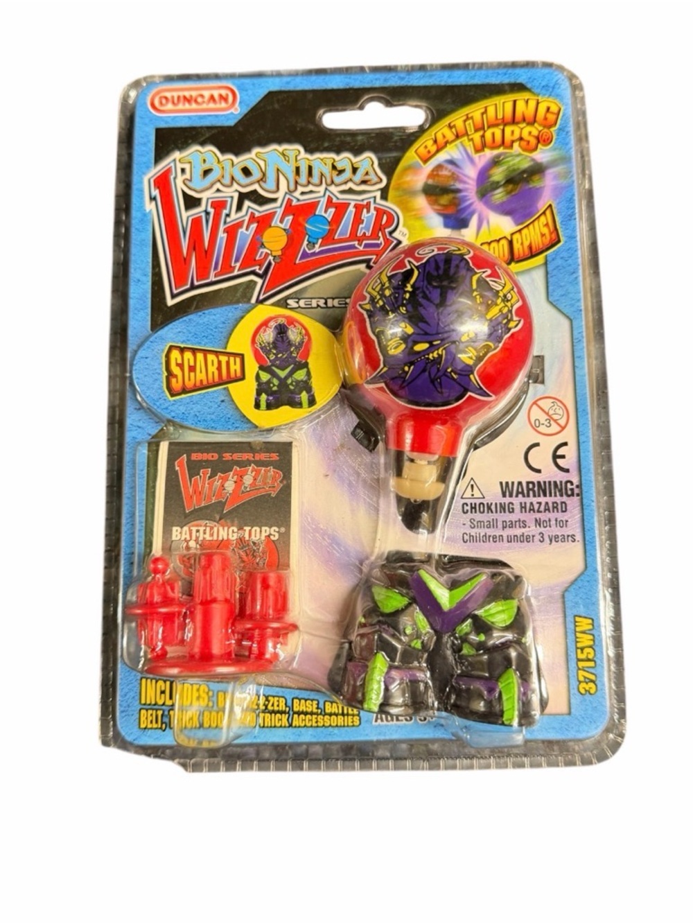 Duncan BioNinja Wizzer Scarth Character - 2009 Release - NWT/NIB
